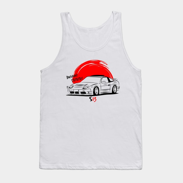 S13 Draw Tank Top by GoldenTuners